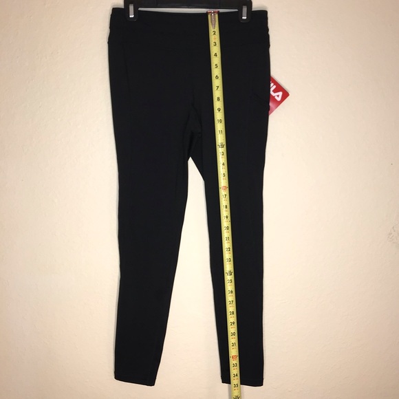 Black Fila Athletic Pants w/Pocket, Medium, NWT! - Picture 9 of 16